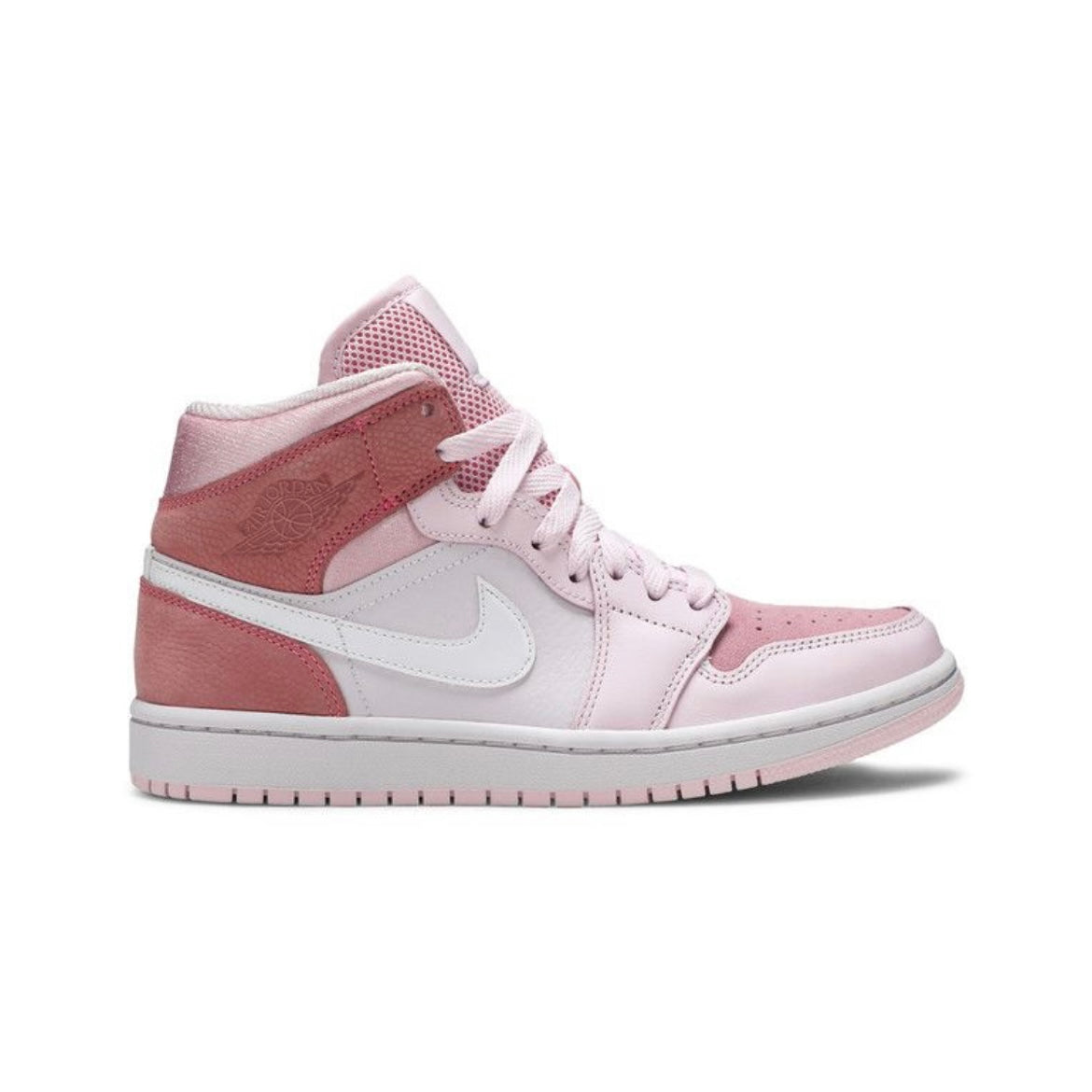 Wmns Air Jordan 1 Mid 'Digital Pink'