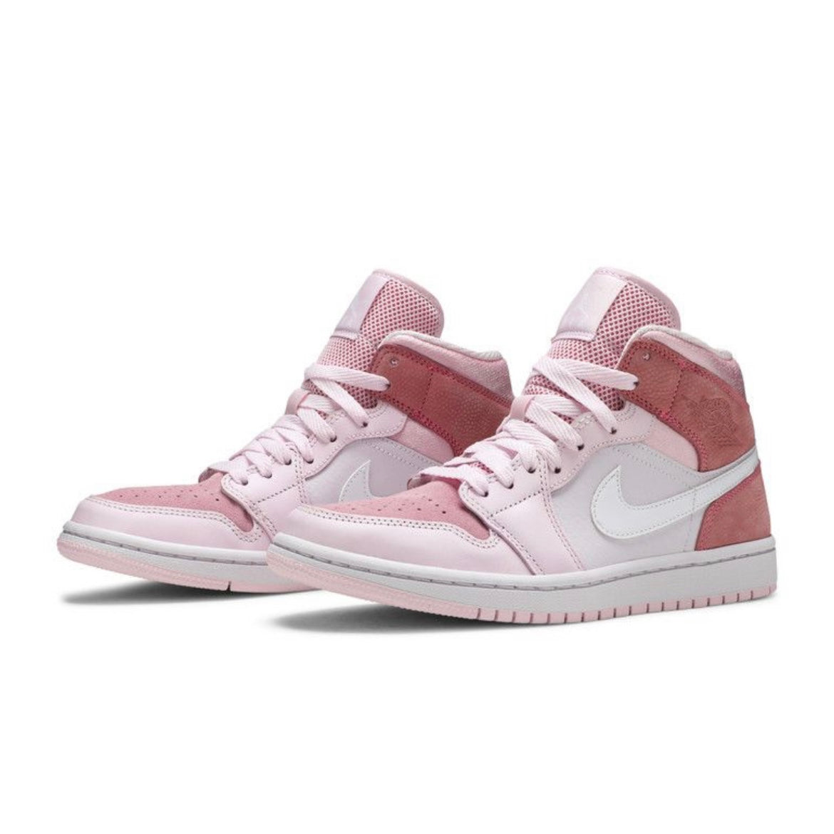 Wmns Air Jordan 1 Mid 'Digital Pink'